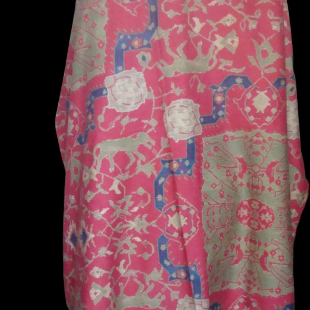Ralph Lauren Blue Label CONSERVATORY Exotic Print Queen Flat Sheet - Picture 11 of 11
